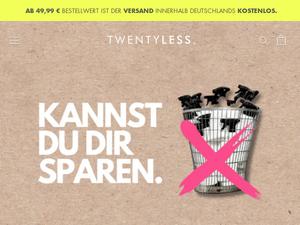 Twentyless.de Gutscheine & Cashback im März 2023 Twentyless.de Gutscheine & Cashback im März 2023