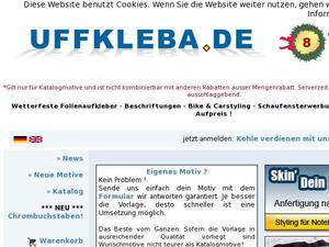 Uffkleba.com Gutscheine & Cashback im Juni 2022