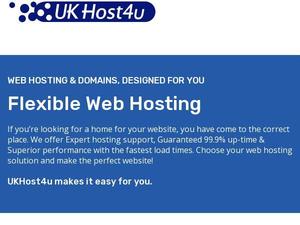 Ukhost4u.com voucher and cashback in May 2022