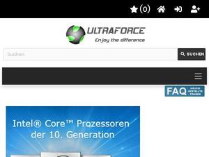 Ultraforce.de Gutscheine & Cashback im Oktober 2023 Ultraforce.de Gutscheine & Cashback im Oktober 2023