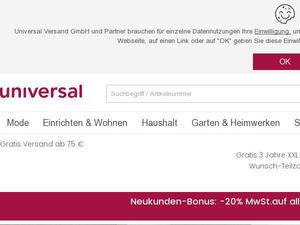 Universal.at Gutscheine & Cashback im Mai 2022
