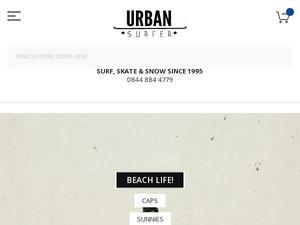 Urbansurfer.co.uk voucher and cashback in May 2022