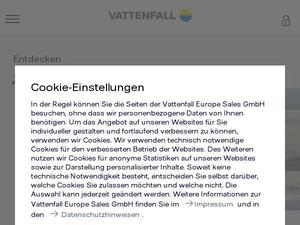 Vattenfall.de Gutscheine & Cashback im April 2024