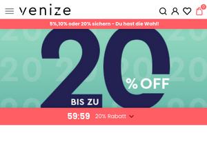 Venize.de Gutscheine & Cashback im April 2024