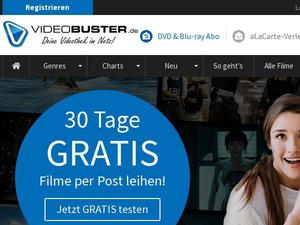 Videobuster.de Gutscheine & Cashback im September 2023
