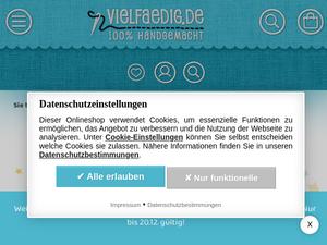Vielfaedig.de Gutscheine & Cashback im März 2023 Vielfaedig.de Gutscheine & Cashback im März 2023