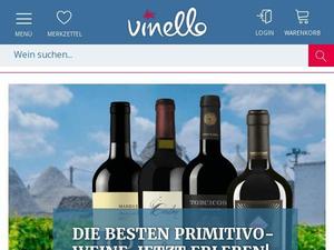 Vinello.de Gutscheine & Cashback im Mai 2022 Vinello.de Gutscheine & Cashback im Mai 2022