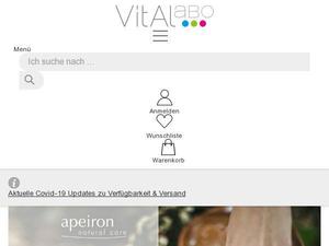 Vitalabo.de Gutscheine & Cashback im April 2023