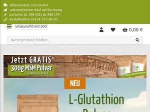 Vitalundfitmit100.de Gutscheine & Cashback im März 2021 Vitalundfitmit100.de Gutscheine & Cashback im März 2021