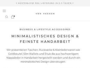 Von-heesen Gutscheine & Cashback im April 2025 Von-heesen Gutscheine & Cashback im April 2025