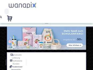 Wanapix.de Gutscheine & Cashback im Januar 2022