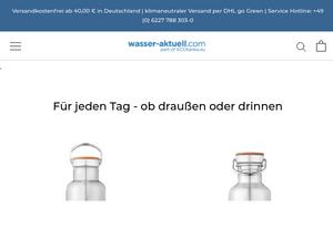 Wasser-aktuell.com Gutscheine & Cashback im Mai 2024