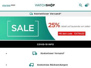 Watchshop.com Gutscheine & Cashback im September 2023 Watchshop.com Gutscheine & Cashback im September 2023