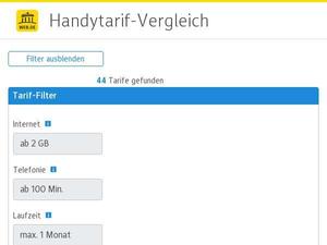 Web.de Handyvergleich Gutscheine & Cashback im März 2024