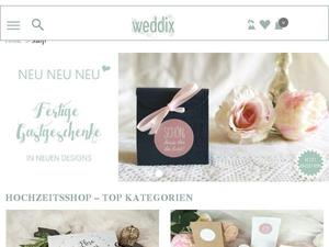 Weddix Gutscheine & Cashback im Juni 2025 Weddix Gutscheine & Cashback im Juni 2025