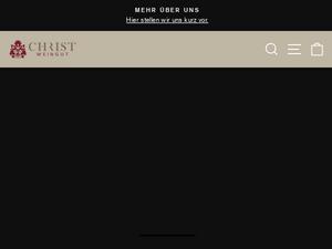 Weingut-christ.de Gutscheine & Cashback im September 2022 Weingut-christ.de Gutscheine & Cashback im September 2022