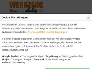 Werkzeugdiscount24.de Gutscheine & Cashback im September 2023 Werkzeugdiscount24.de Gutscheine & Cashback im September 2023