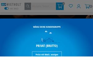 Wietholt-shop Gutscheine & Cashback im Oktober 2025