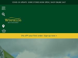 Winfieldsoutdoors.co.uk voucher and cashback in March 2023