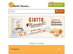 Worldofsweets.de Gutscheine & Cashback im März 2023 Worldofsweets.de Gutscheine & Cashback im März 2023