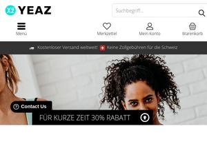 Yeaz.eu Gutscheine & Cashback im Mai 2024