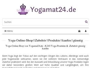 Yogamat24.de Gutscheine & Cashback im Mai 2022