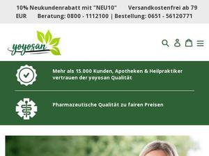 Yoyosan.com Gutscheine & Cashback im Juli 2022 Yoyosan.com Gutscheine & Cashback im Juli 2022