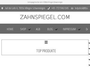 Zahnspiegel.com Gutscheine & Cashback im Mai 2022