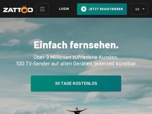 Zattoo.com Gutscheine & Cashback im April 2024