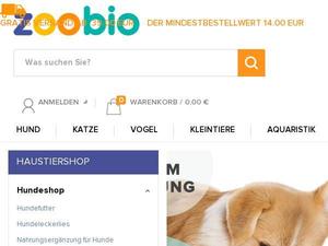 Zoobio.de Gutscheine & Cashback im Mai 2022