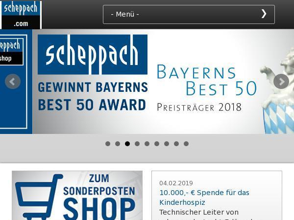 Scheppach.com Gutscheine & Cashback im März 2021